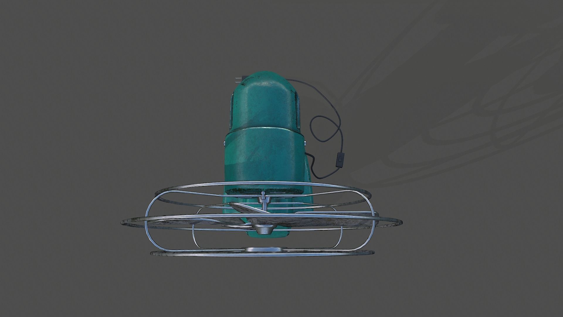 Vintage Fan - Tutorial Included 3D model_14