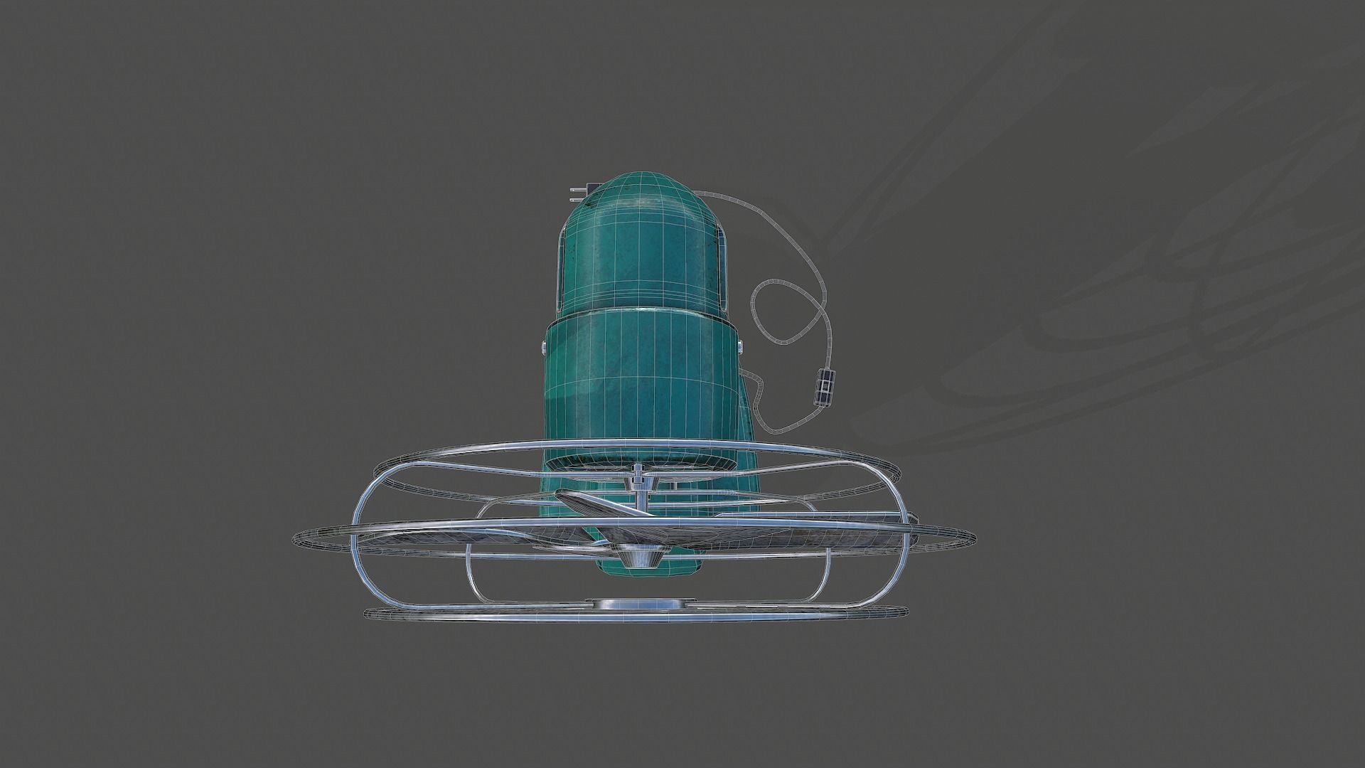Vintage Fan - Tutorial Included 3D model_15