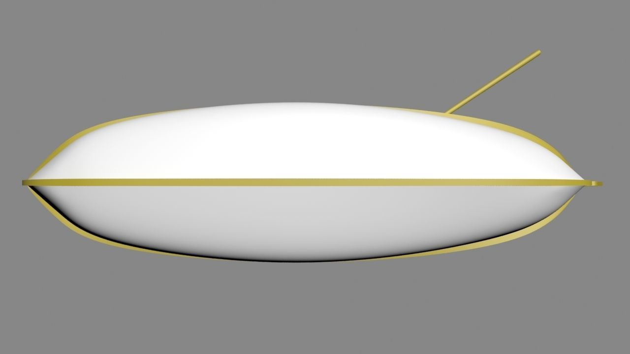 Gondola Boat 3D model_4