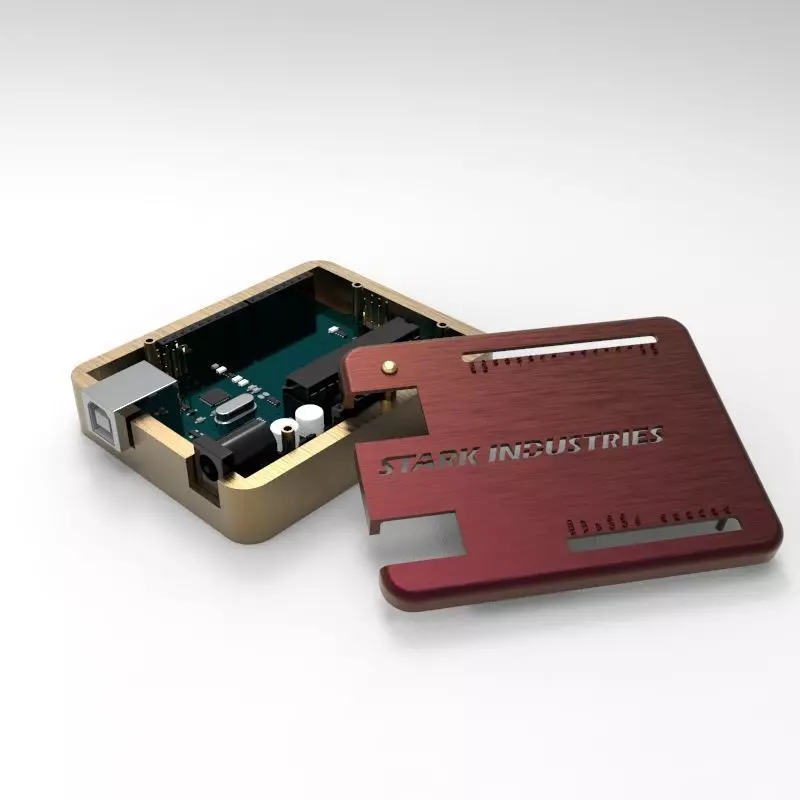 Stark Industries Arduino Uno Case 3D print model_0