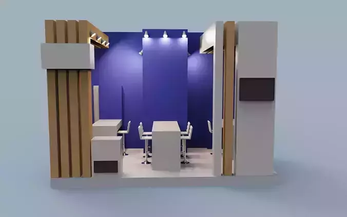  Exhibition Stand model 1