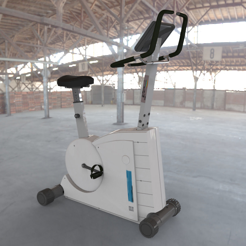 Exercise Cycle 3D model_1