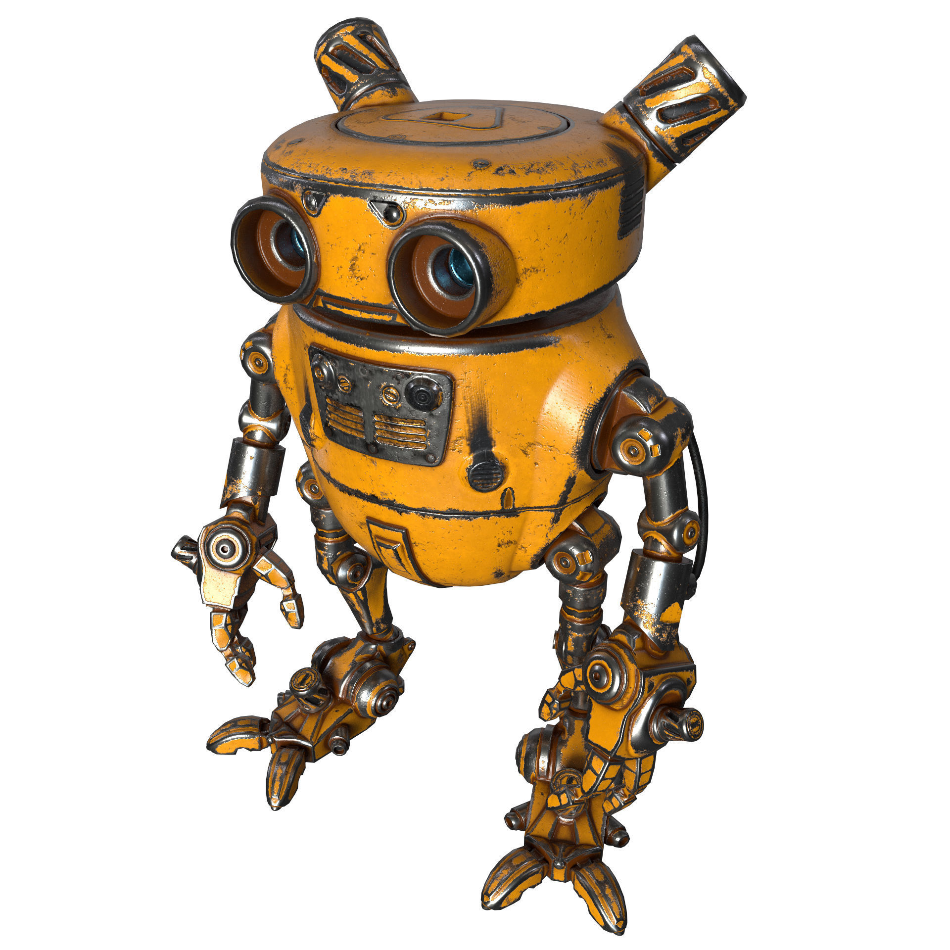 Robot Eddie  3D model_1