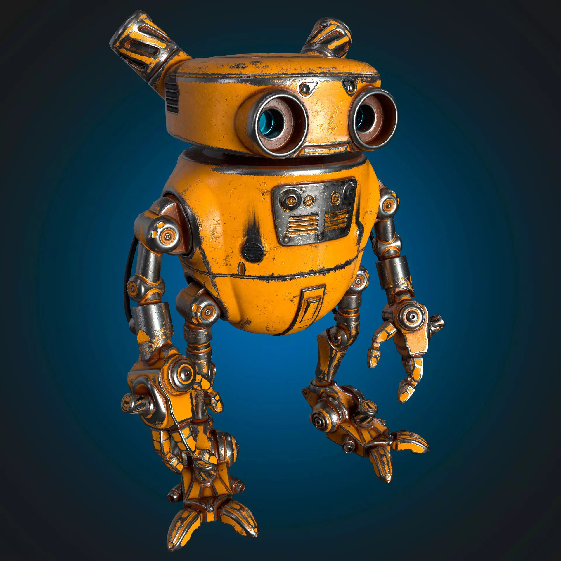 Robot Eddie  3D model_0