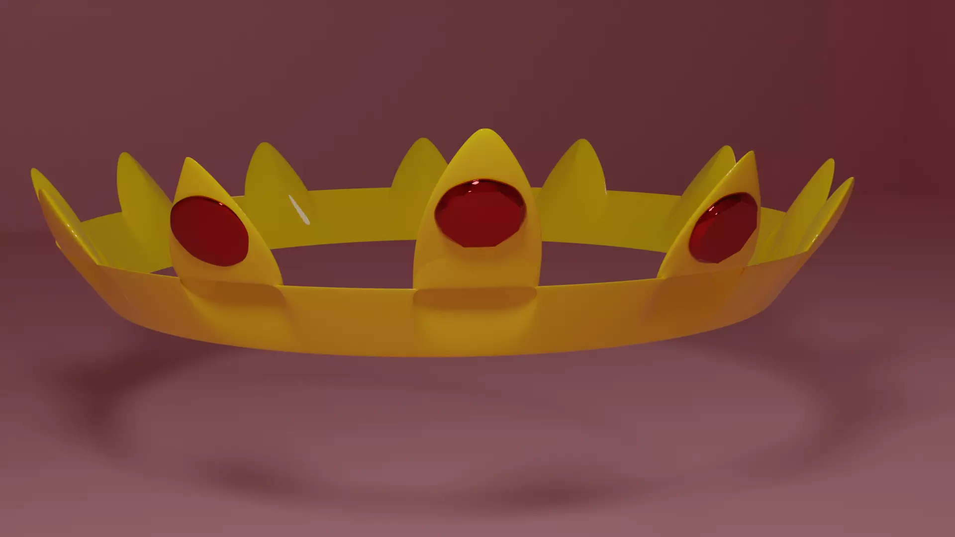 crown Free low-poly 3D model_0