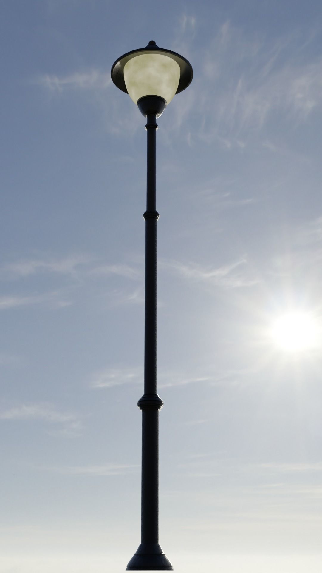 STREET LIGHT Low-poly 3D model_2