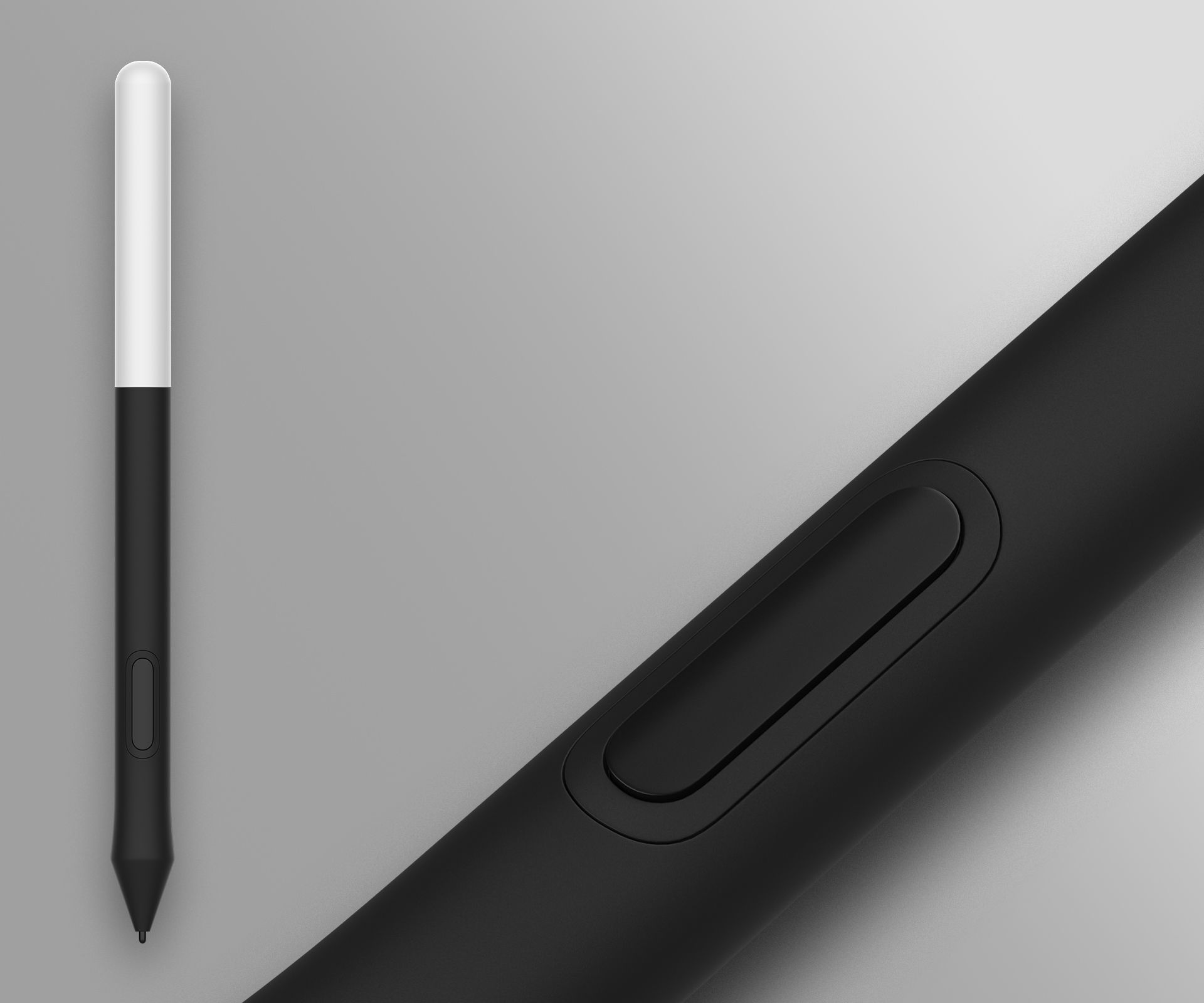 Wacom One Pen  3D model_2