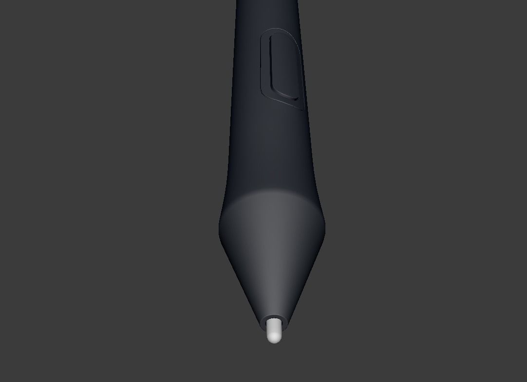 Wacom One Pen  3D model_7