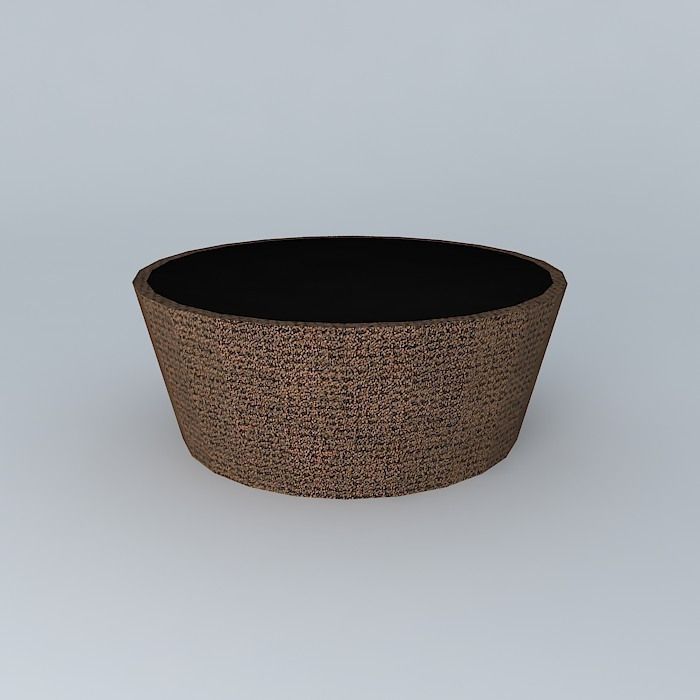 Center table Goa Tidelli Free 3D model_2