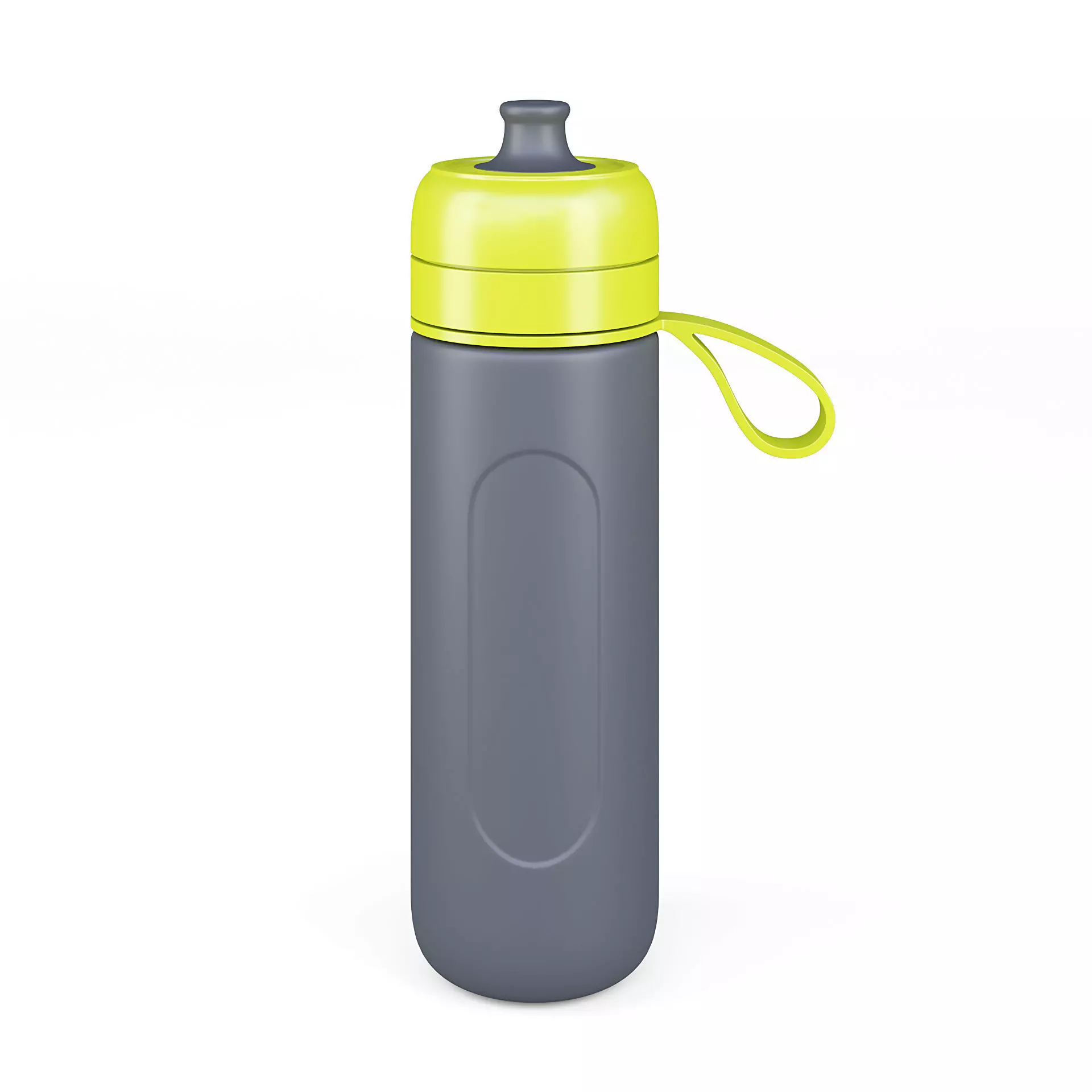 Water Filtering Bottle 3D model_0