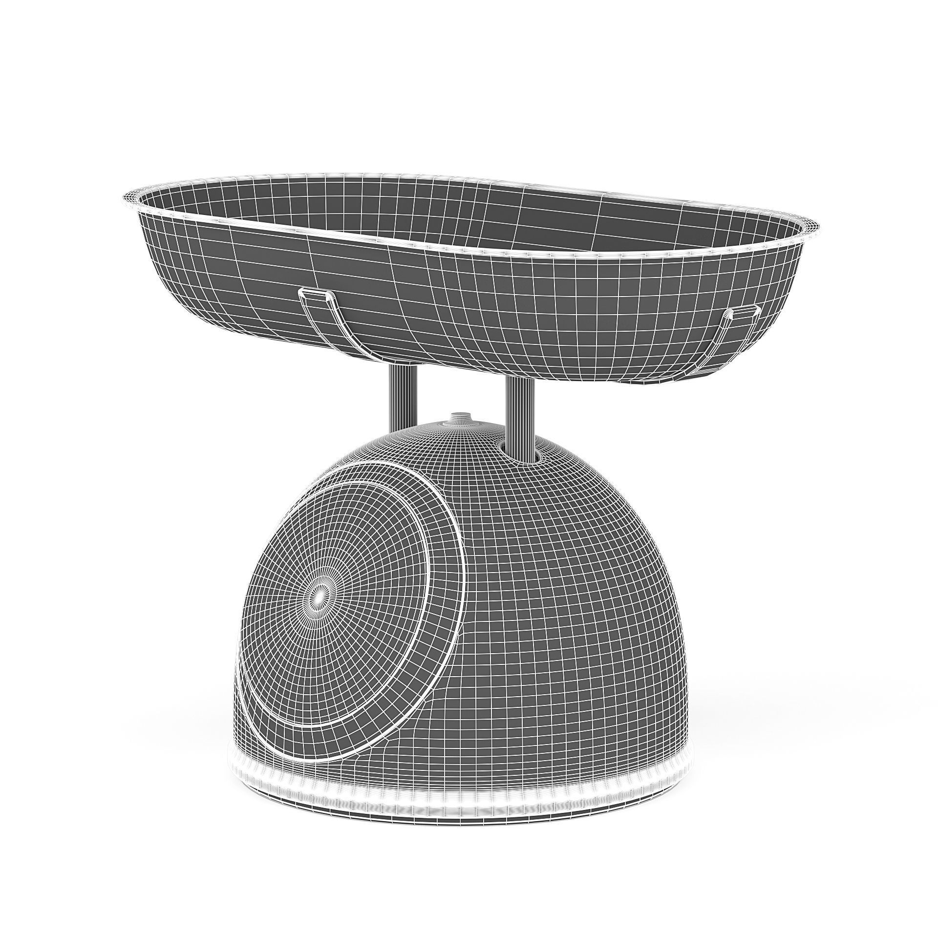 Kitchen Scale 3D model_5