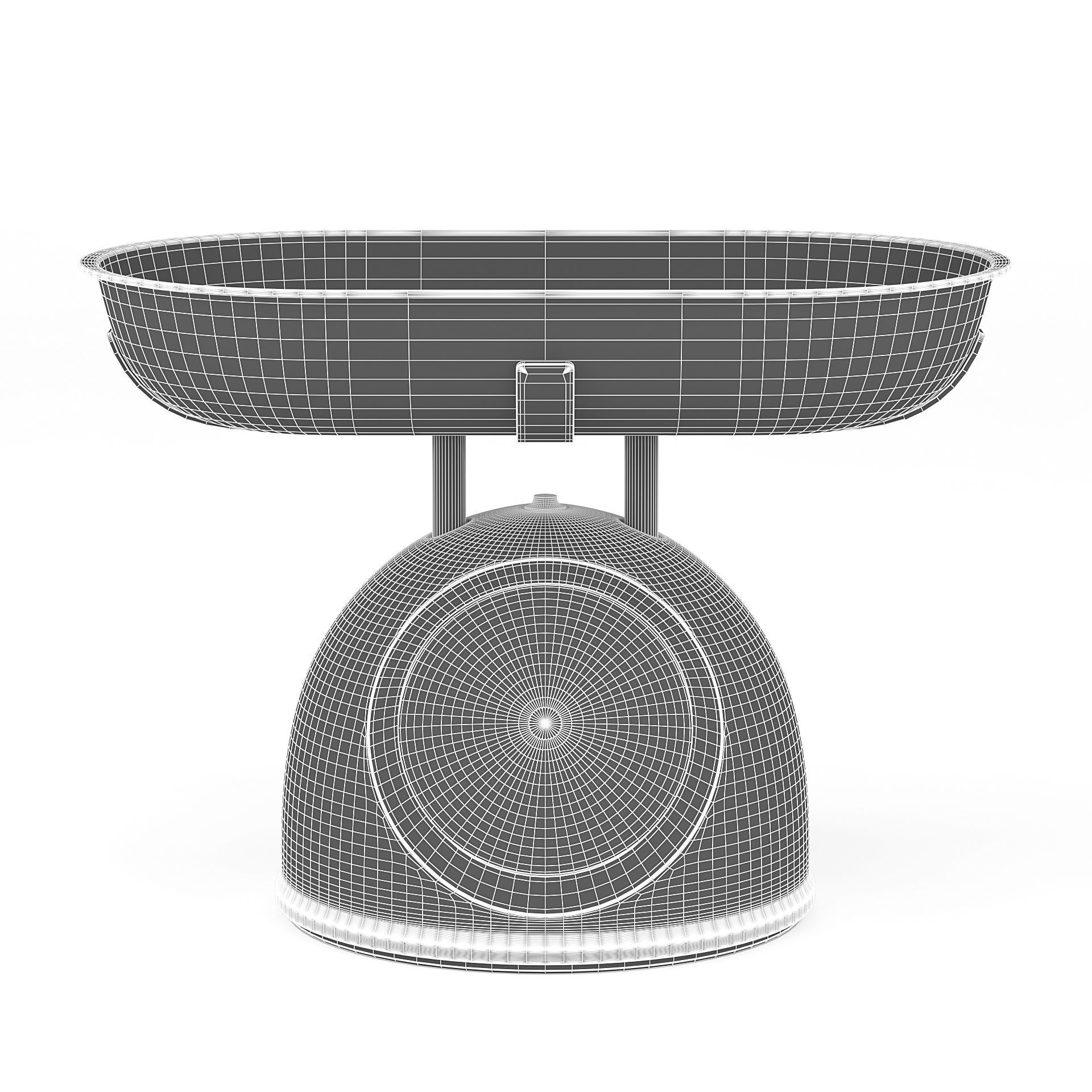 Kitchen Scale 3D model_4