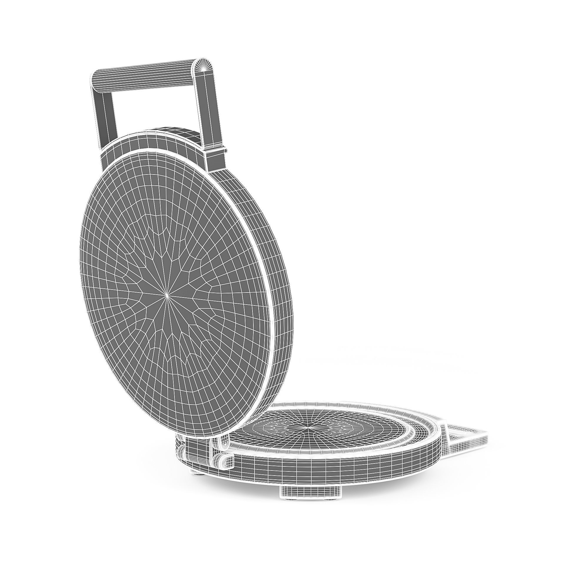 Waffle Maker 3D model_7