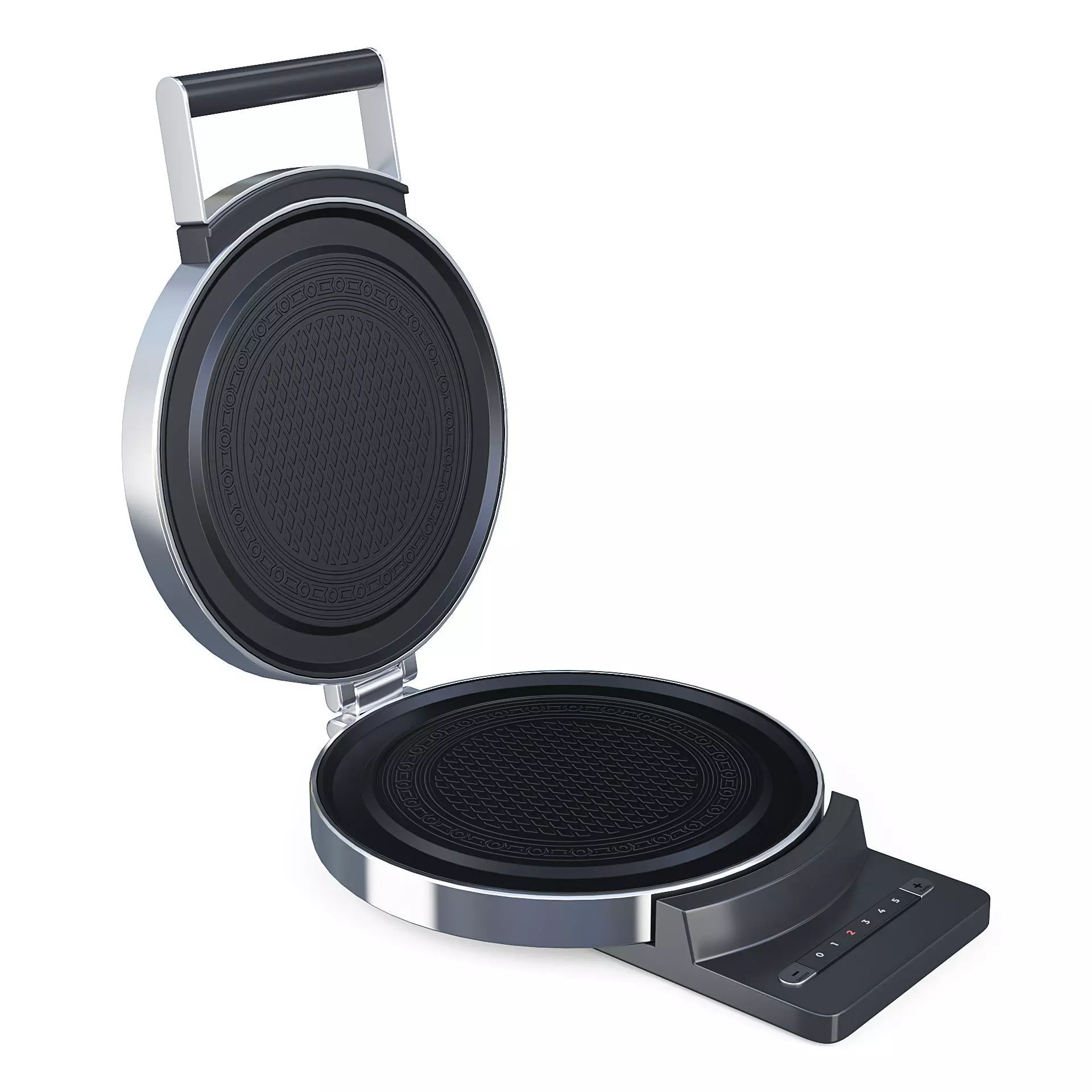 Waffle Maker 3D model_0