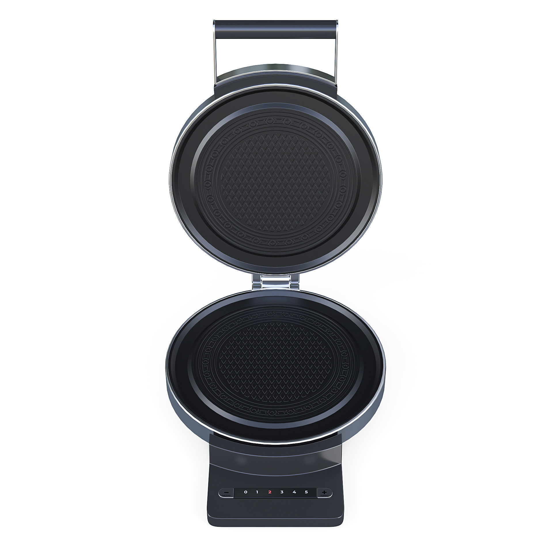 Waffle Maker 3D model_1