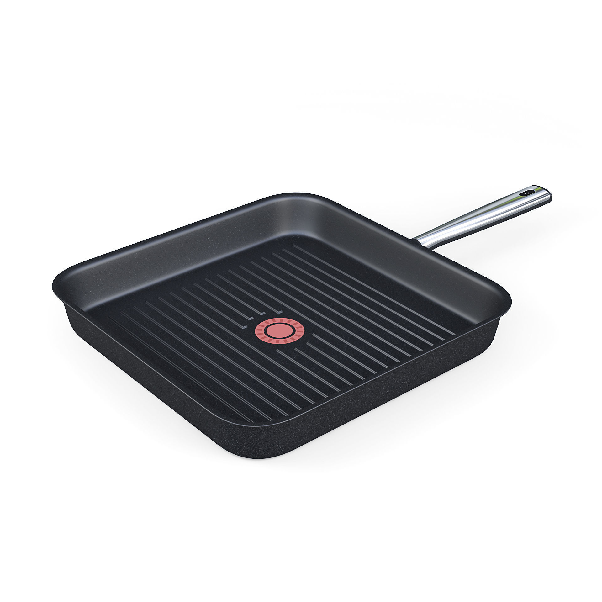 Grill Frying Pan 3D model_1