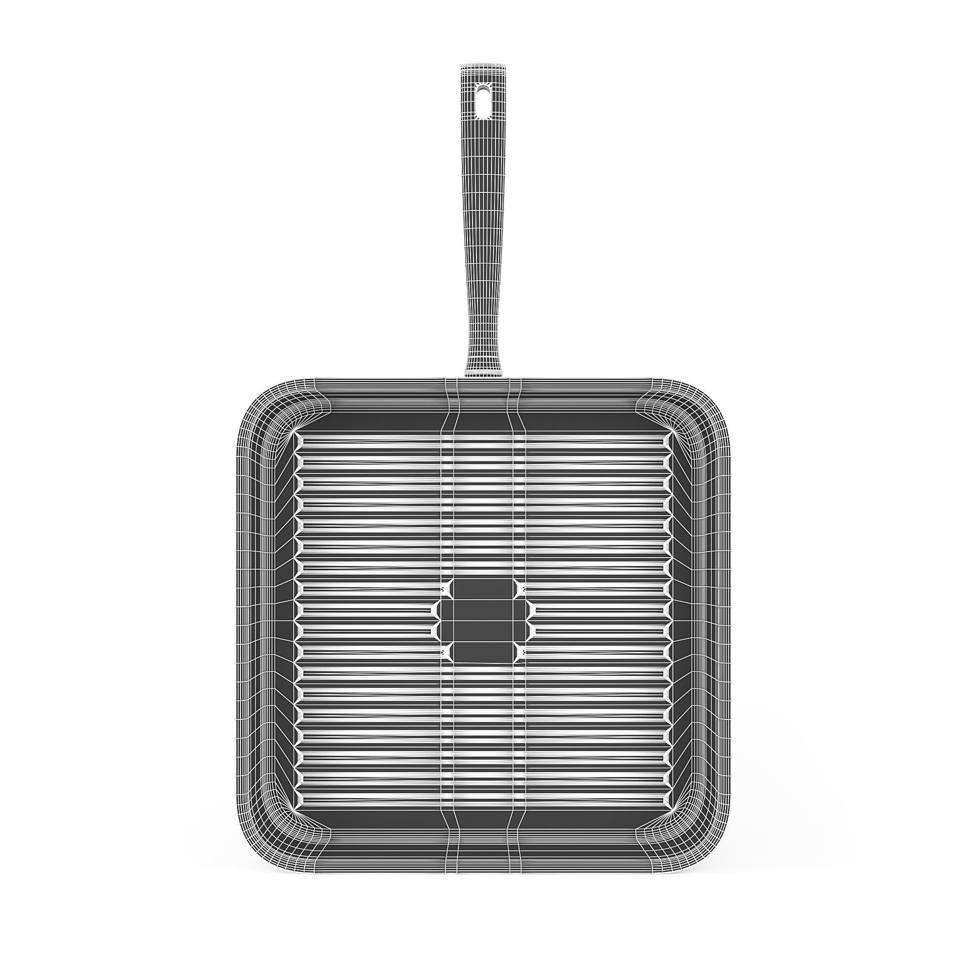 Grill Frying Pan 3D model_6