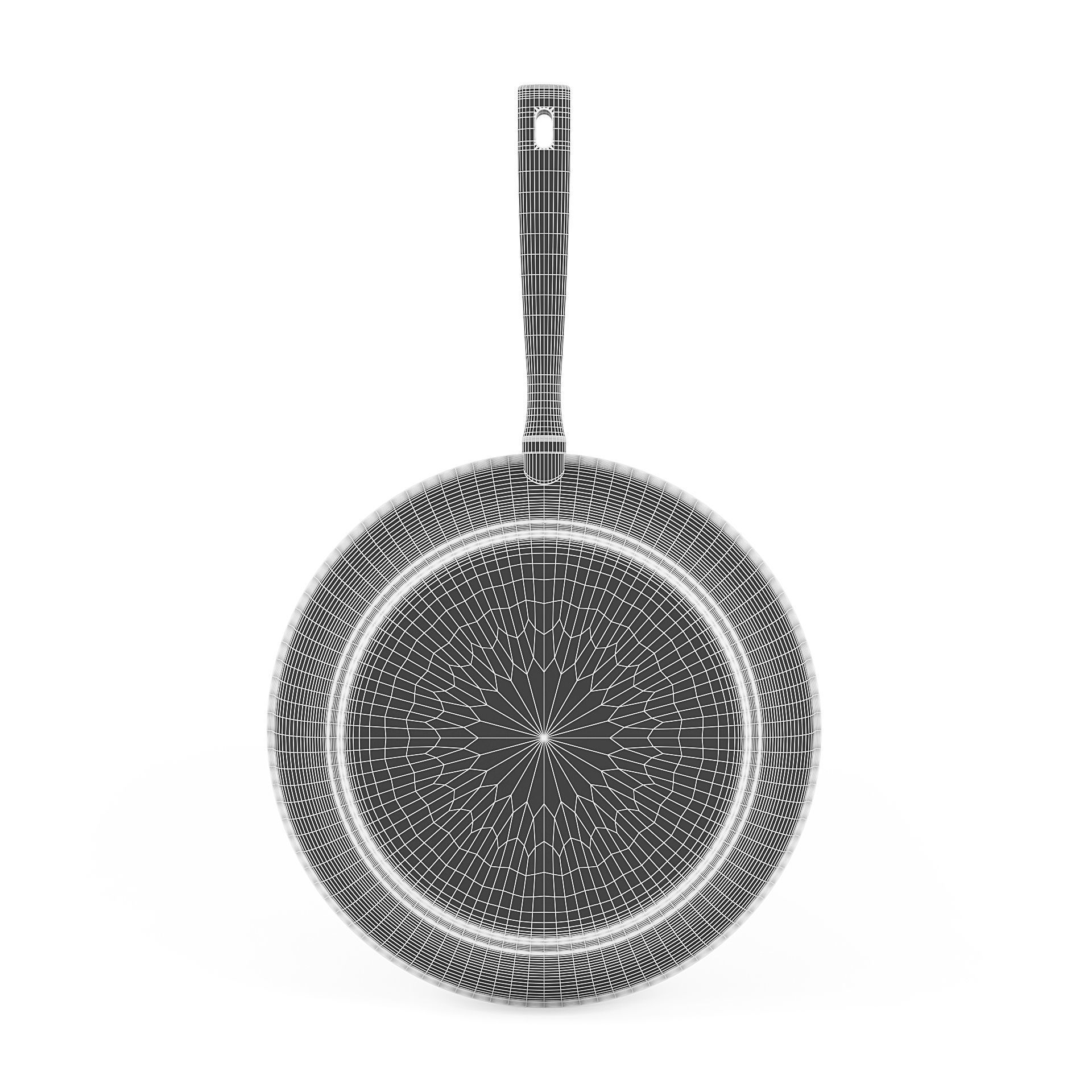 Frying Pan 3D model_7