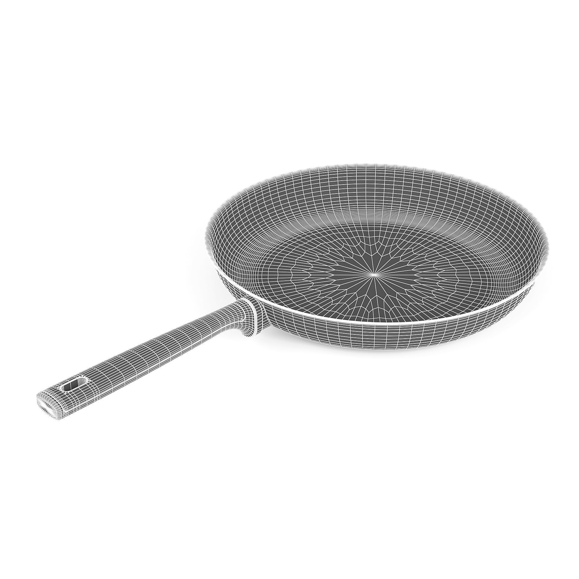 Frying Pan 3D model_5