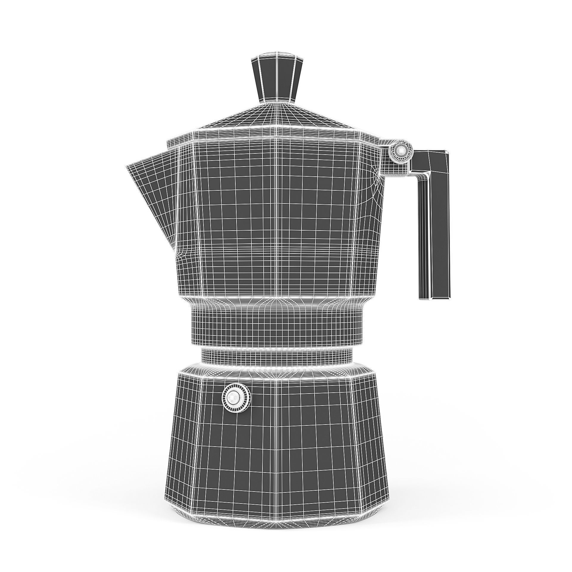Coffee Perlocator 3D model_4