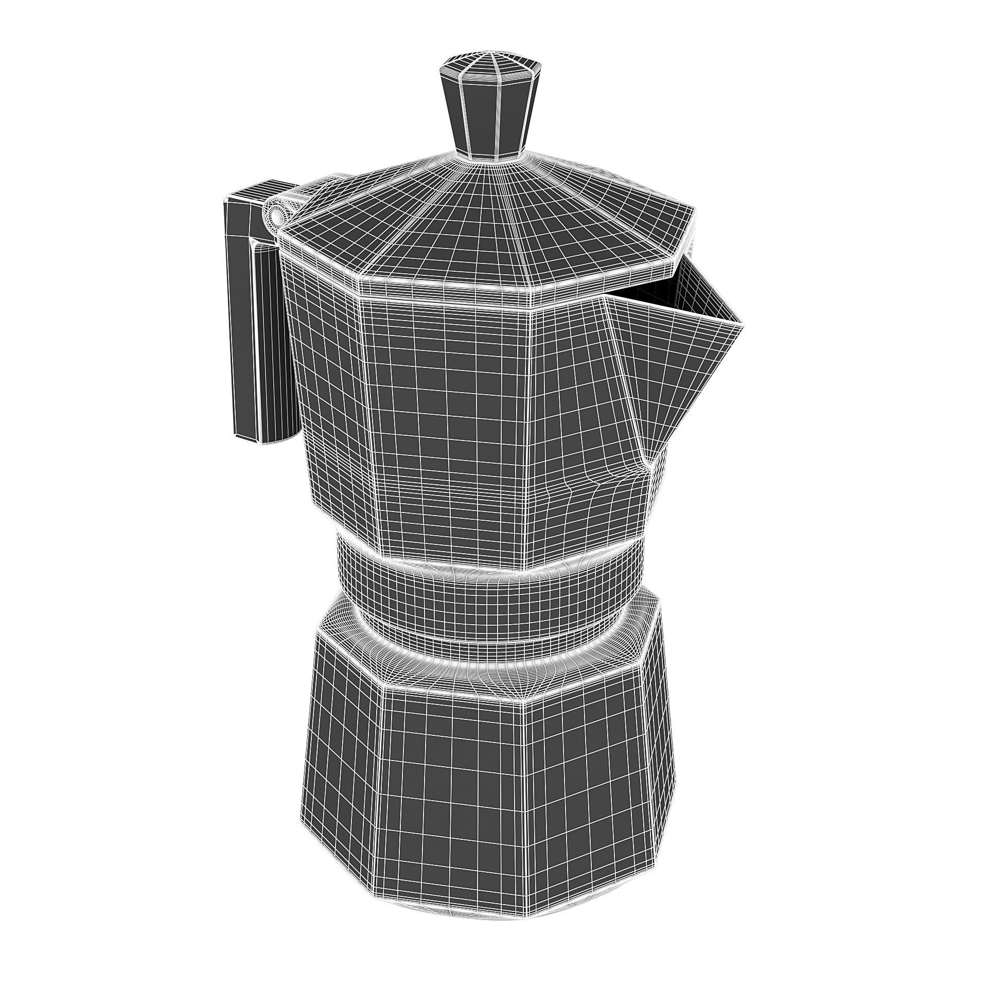 Coffee Perlocator 3D model_7