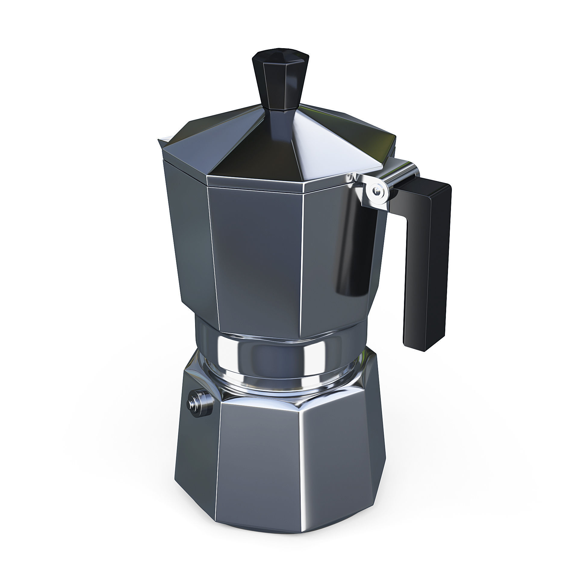 Coffee Perlocator 3D model_2