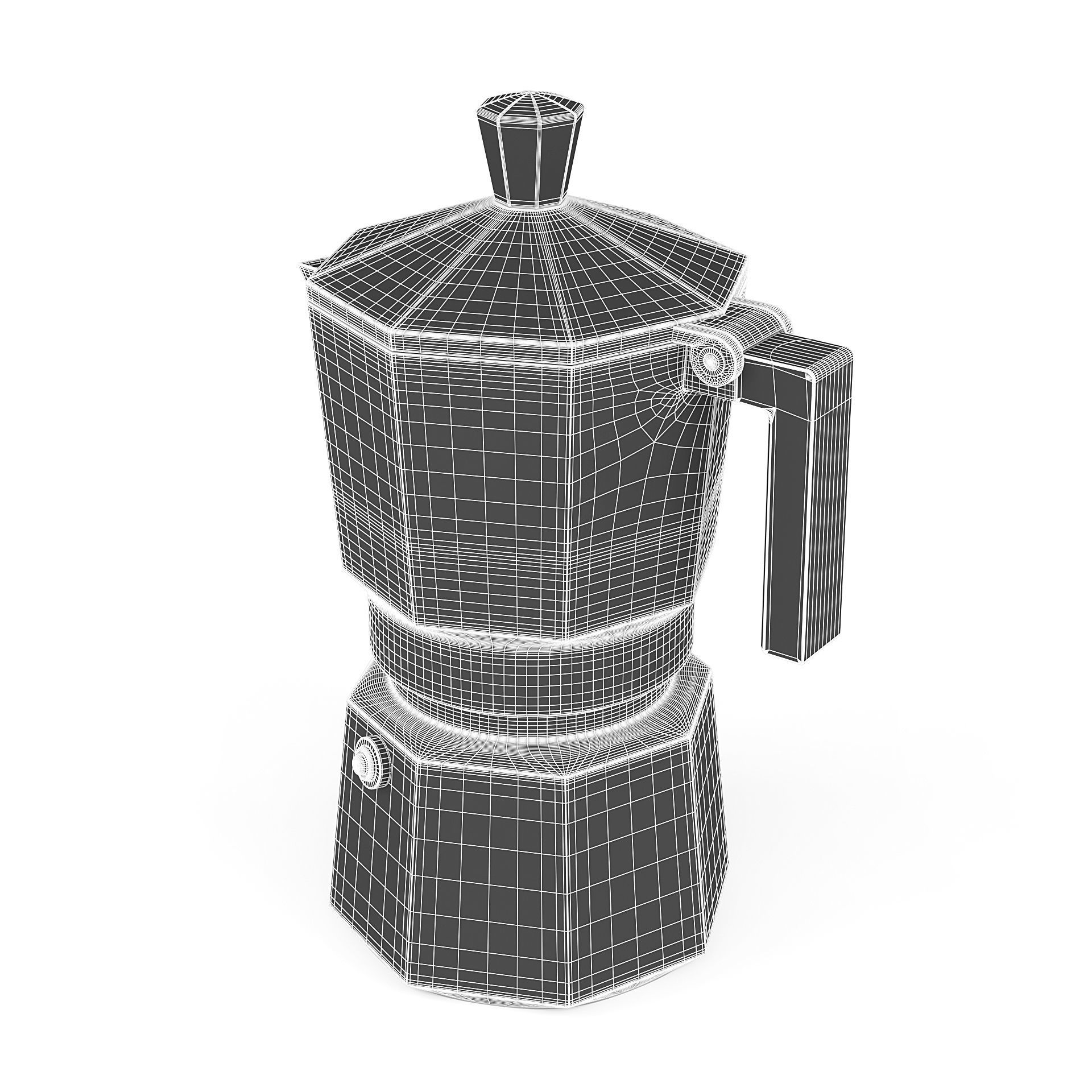 Coffee Perlocator 3D model_6