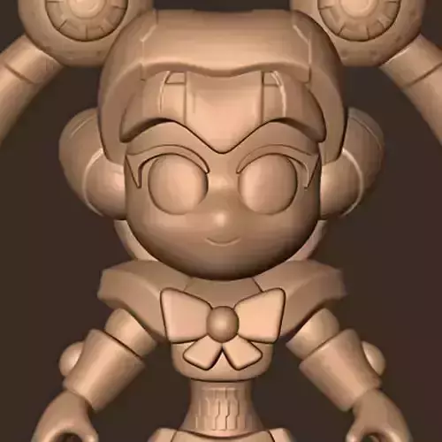 SAILOR MOON CHIBI FAN ART REDRAW