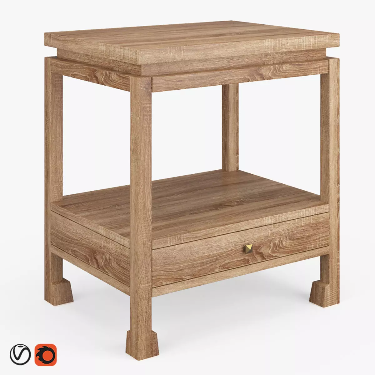Reese Side Table 3D model