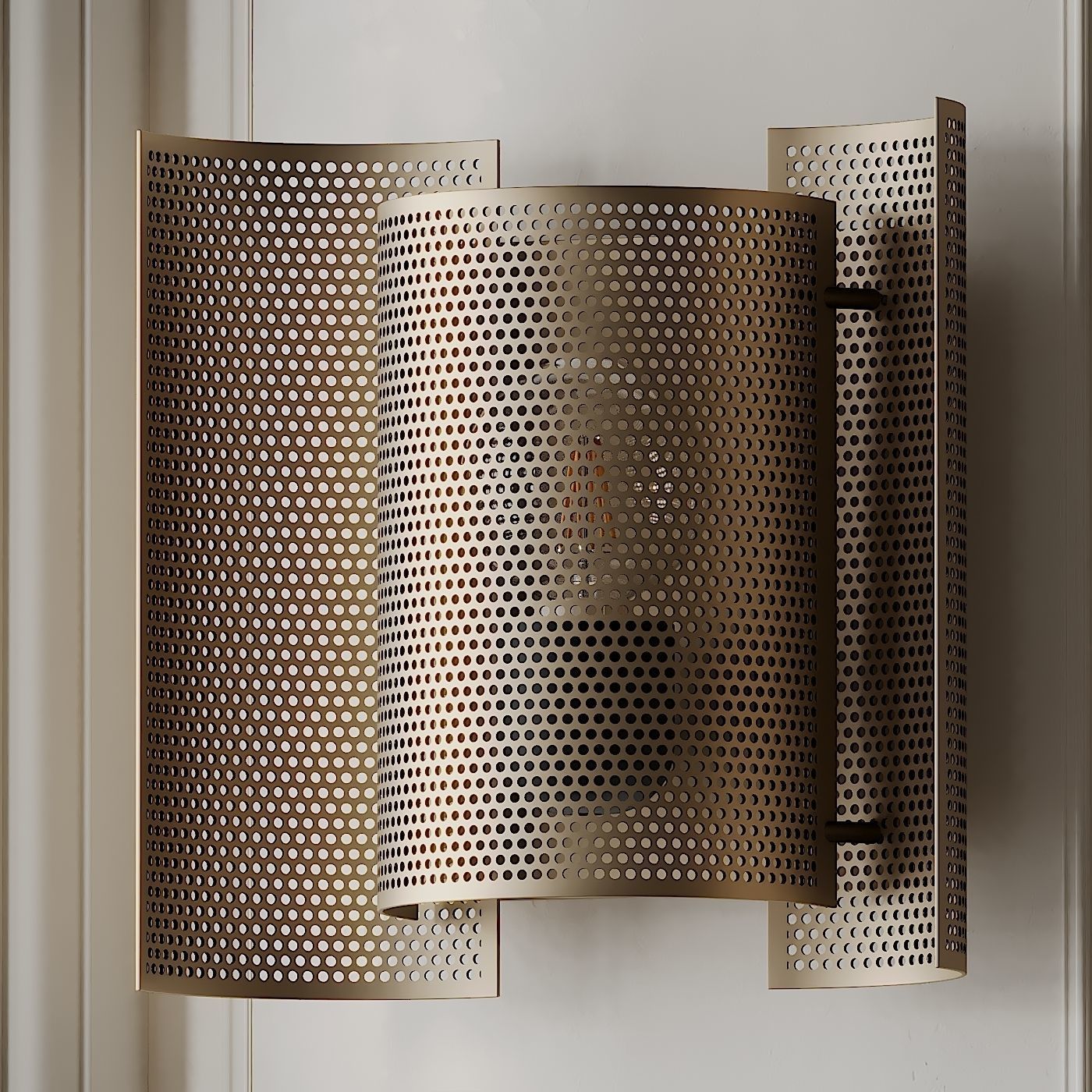 BUTTERFLY PERFORATED Wall Lamp by Northern 3D model_3