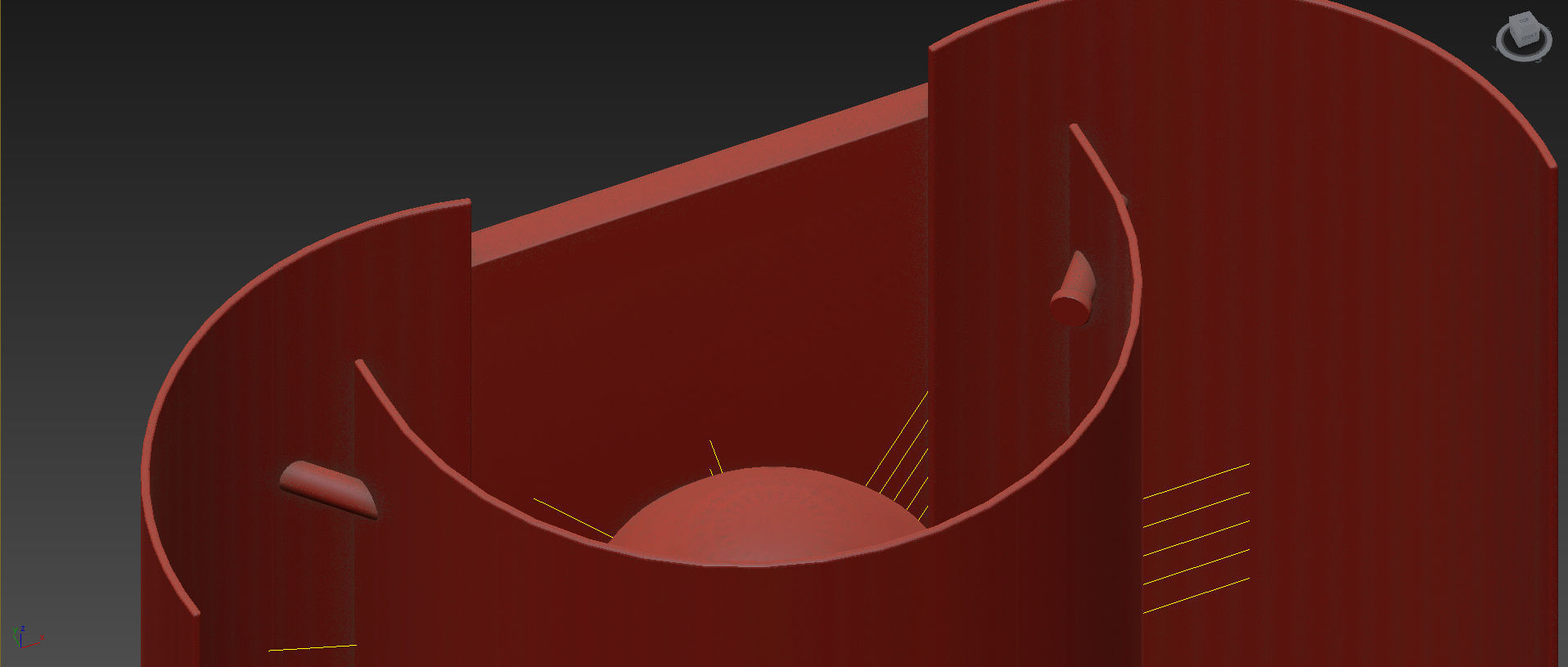 BUTTERFLY PERFORATED Wall Lamp by Northern 3D model_8