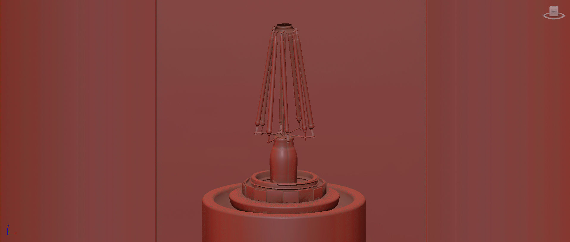 BUTTERFLY PERFORATED Wall Lamp by Northern 3D model_6