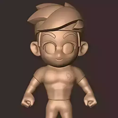 NINJA TYLER  chibi 3D print model
