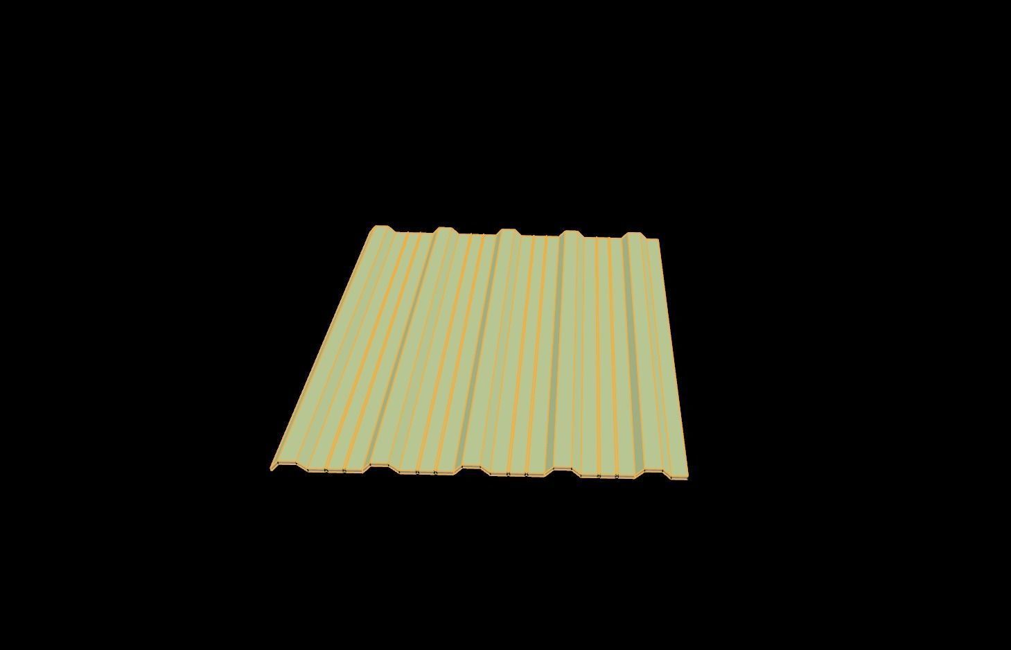 Building Cladding Low-poly 3D model_6