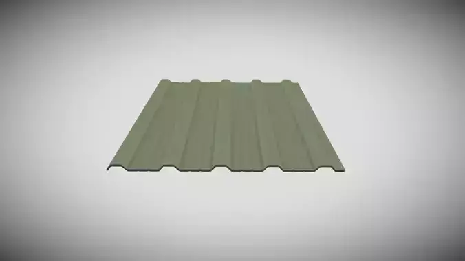 Building Cladding Low-poly 3D model