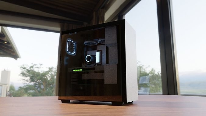 Computer Case  Free 3D model
