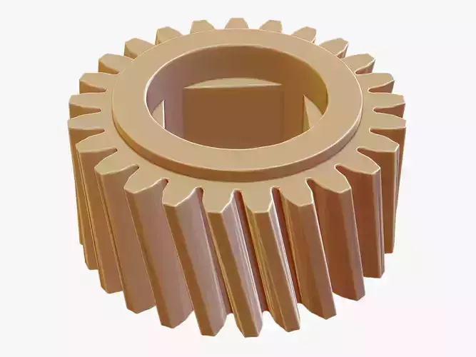 Helical Gear 3D print model