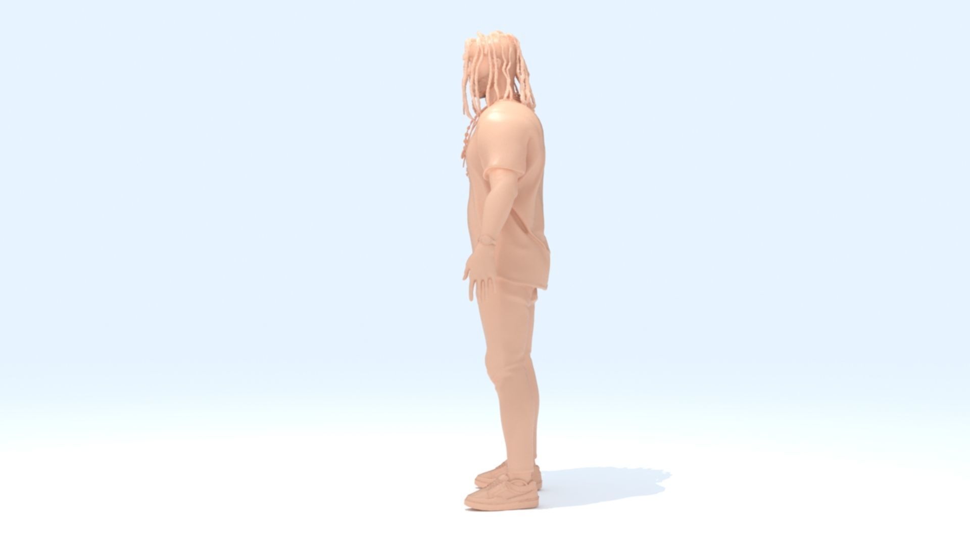 Chief Keef 3D Model Sculpture 3D print model_12