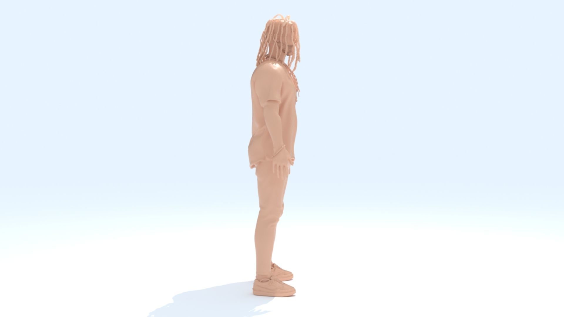 Chief Keef 3D Model Sculpture 3D print model_14
