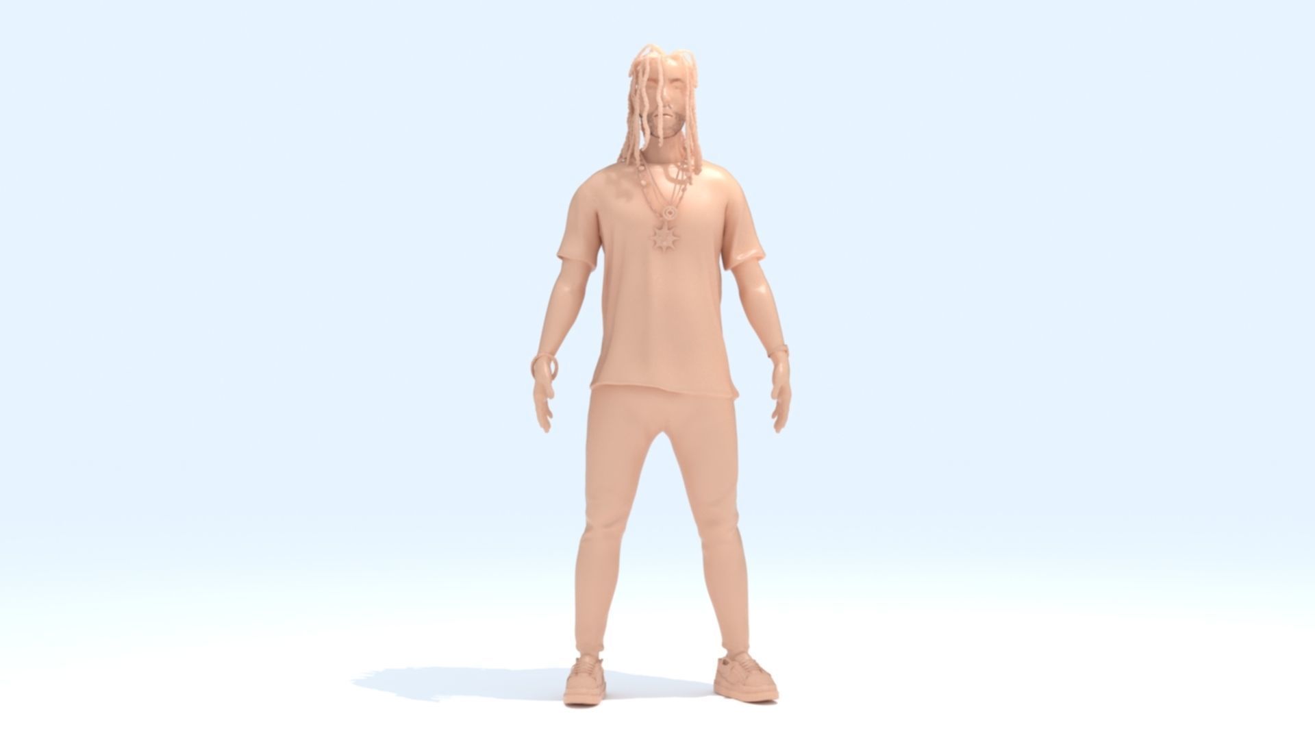 Chief Keef 3D Model Sculpture 3D print model_11