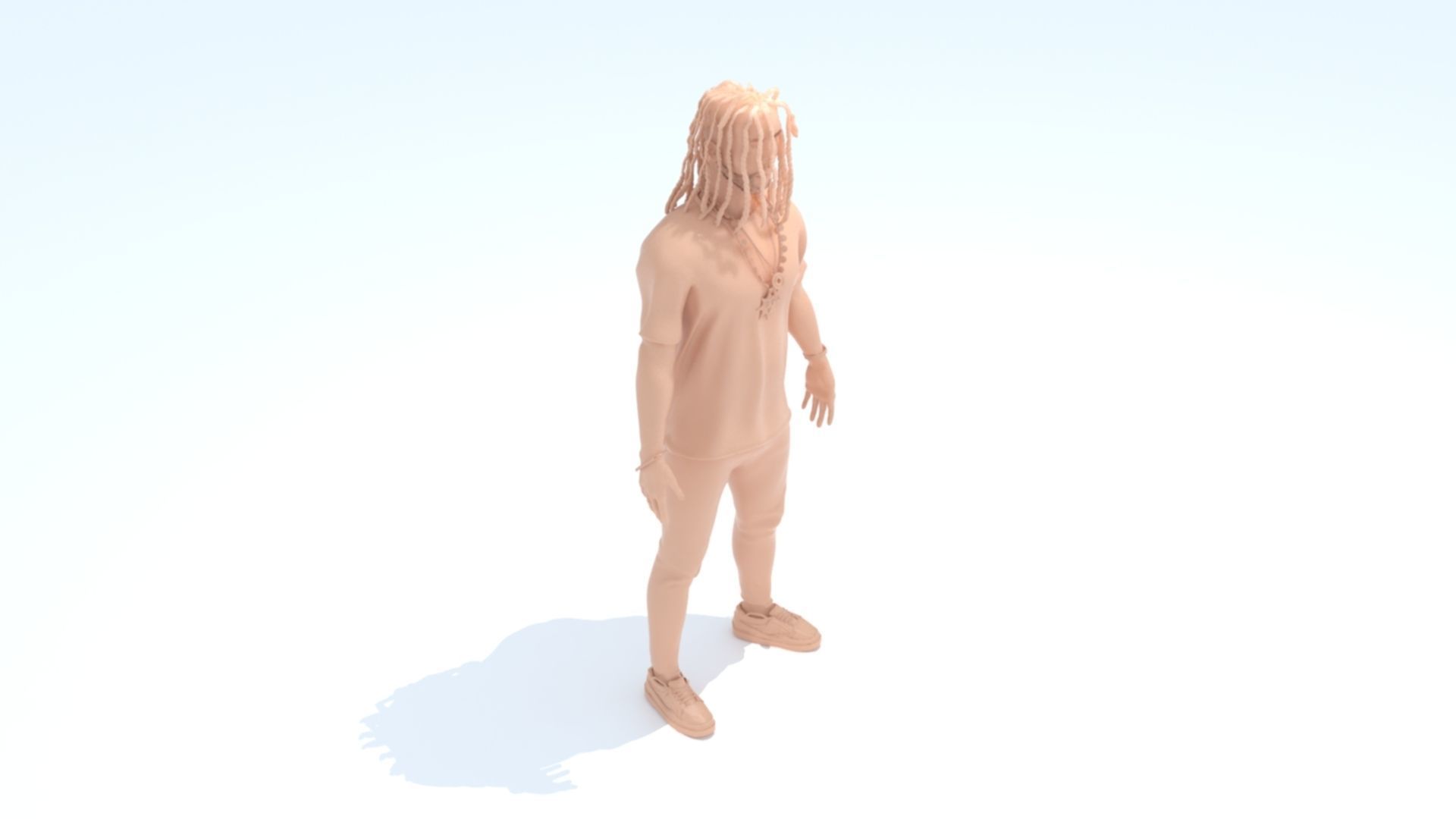 Chief Keef 3D Model Sculpture 3D print model_9