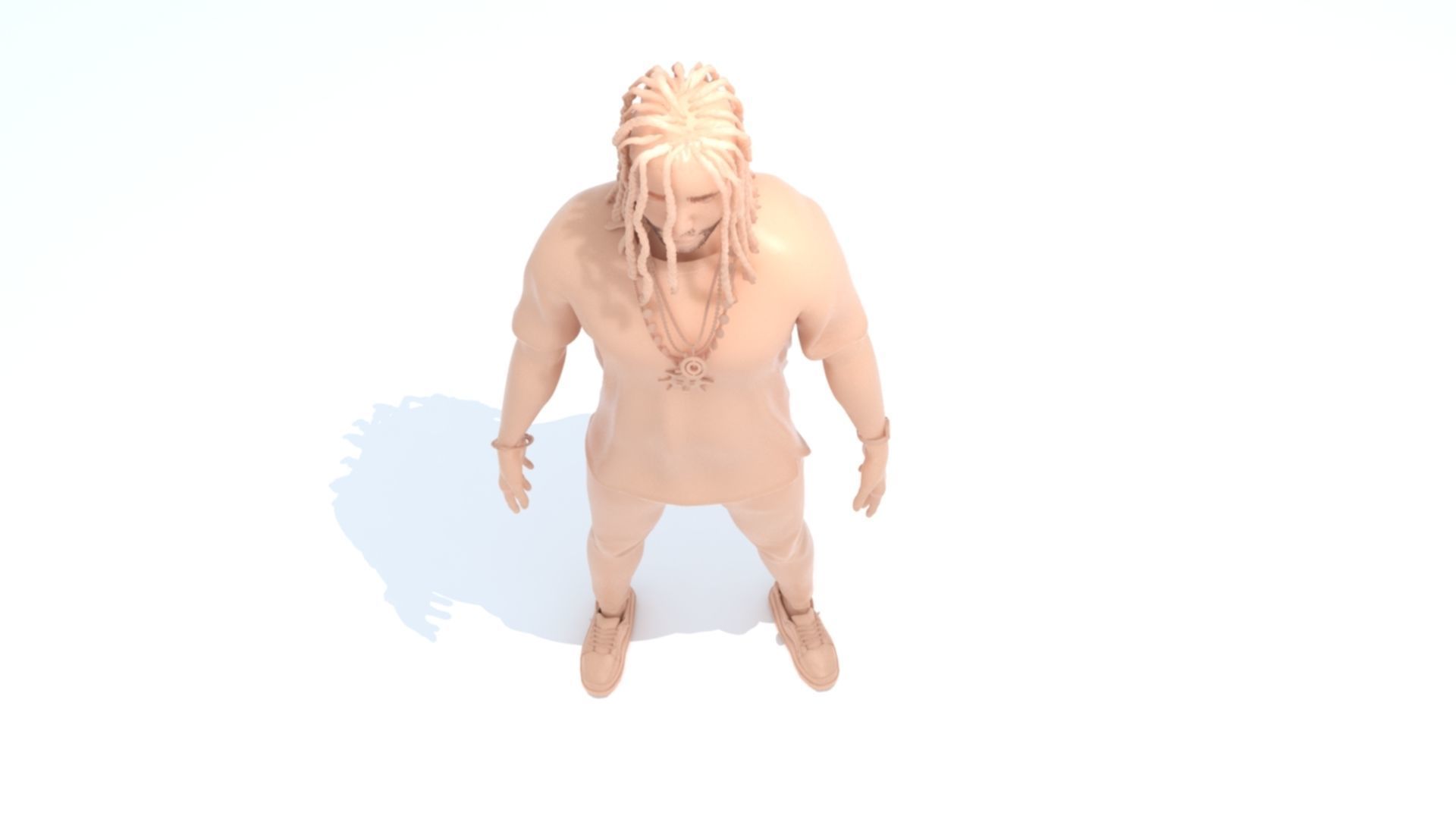 Chief Keef 3D Model Sculpture 3D print model_15