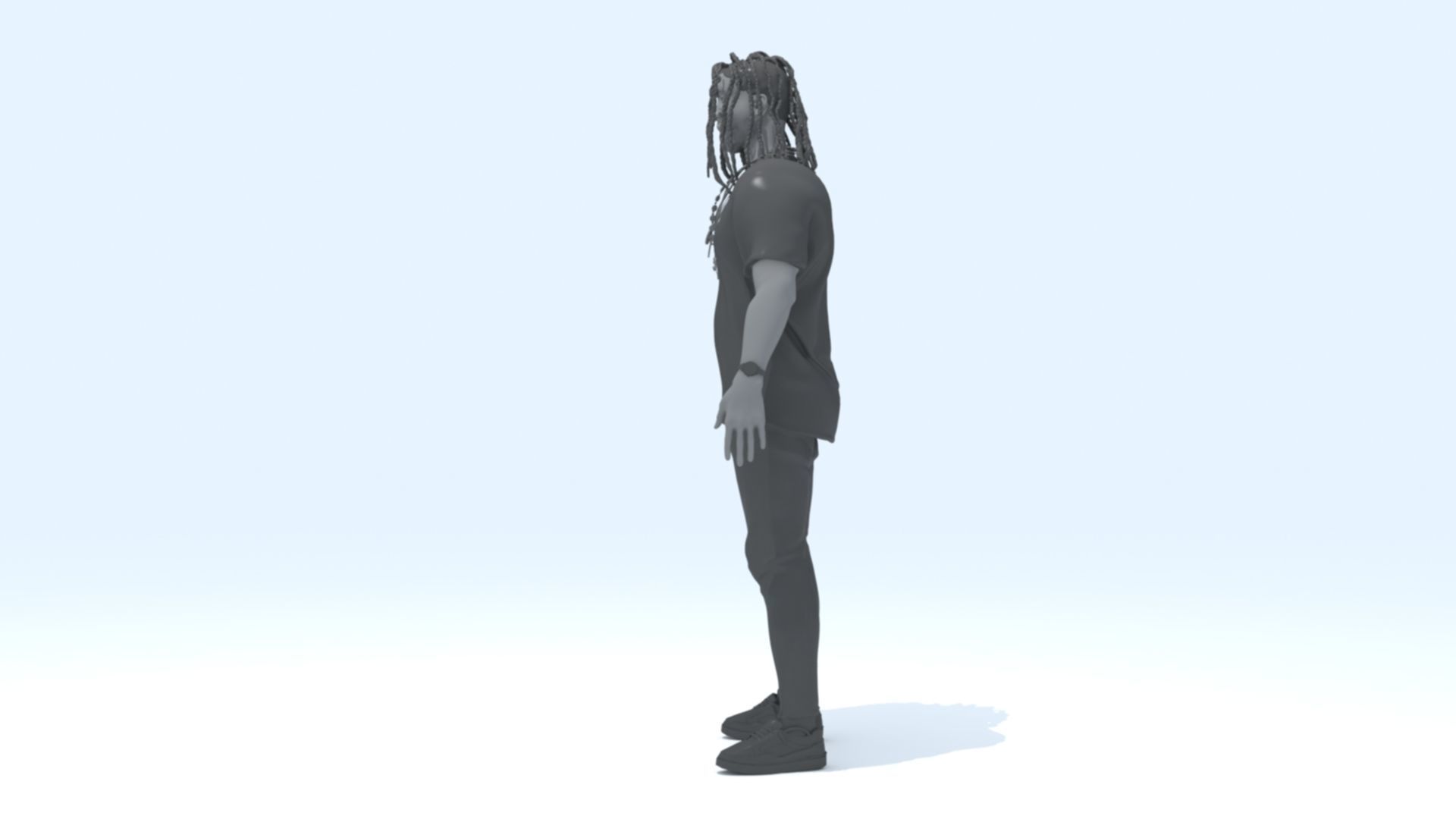 Chief Keef 3D Model Sculpture 3D print model_5
