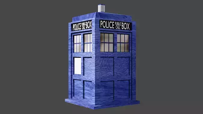 Doctor Who Tardis  3D model