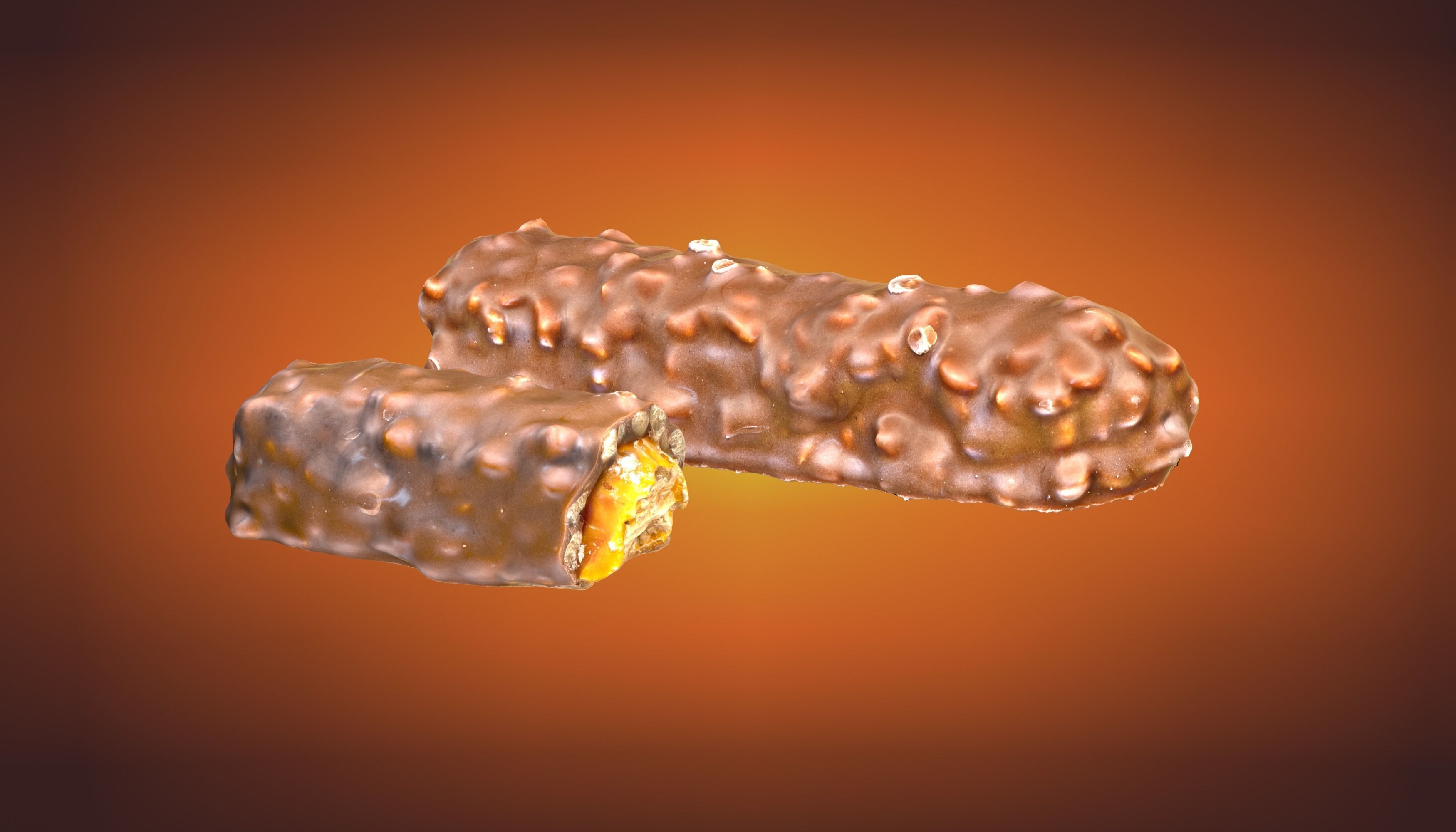 Lion chocolate bar photoscan Low-poly 3D model_5