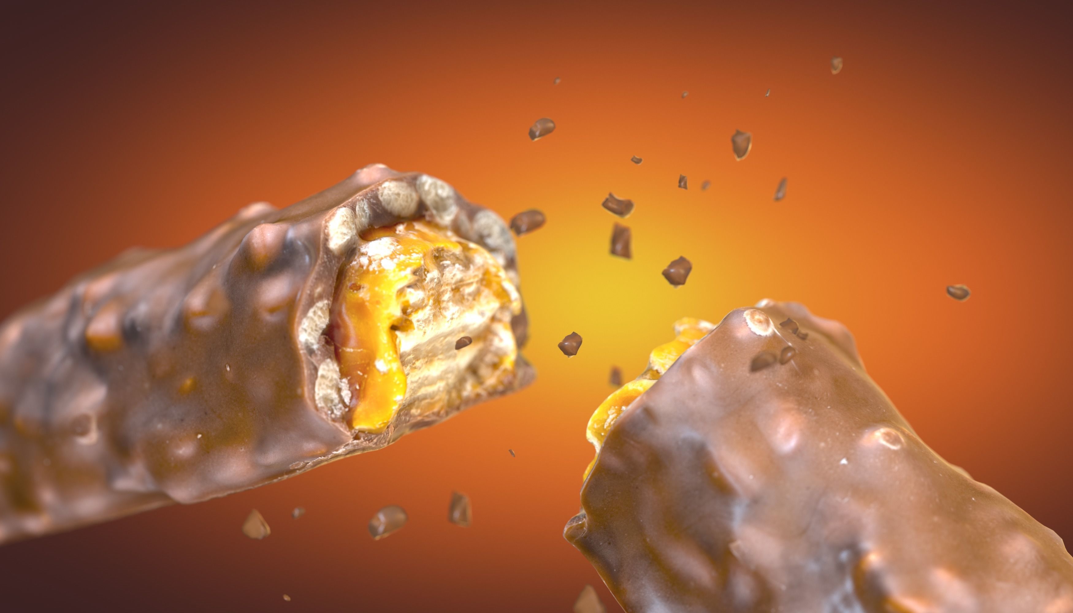 Lion chocolate bar photoscan Low-poly 3D model_6