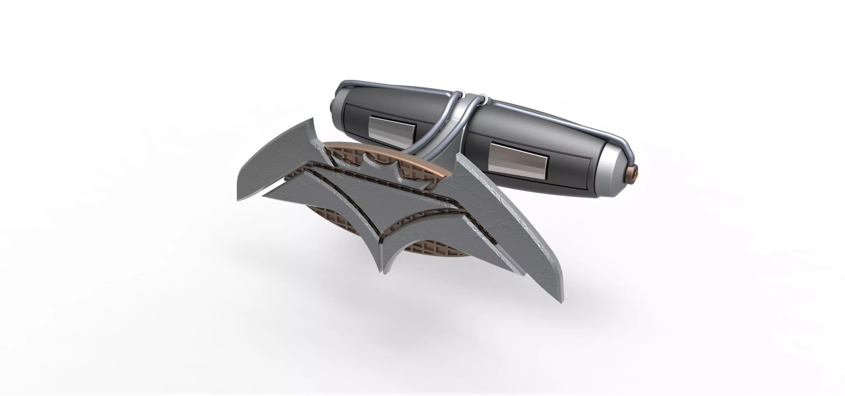 Burn mark from the game Batman Arkham Knight 3D print model_0