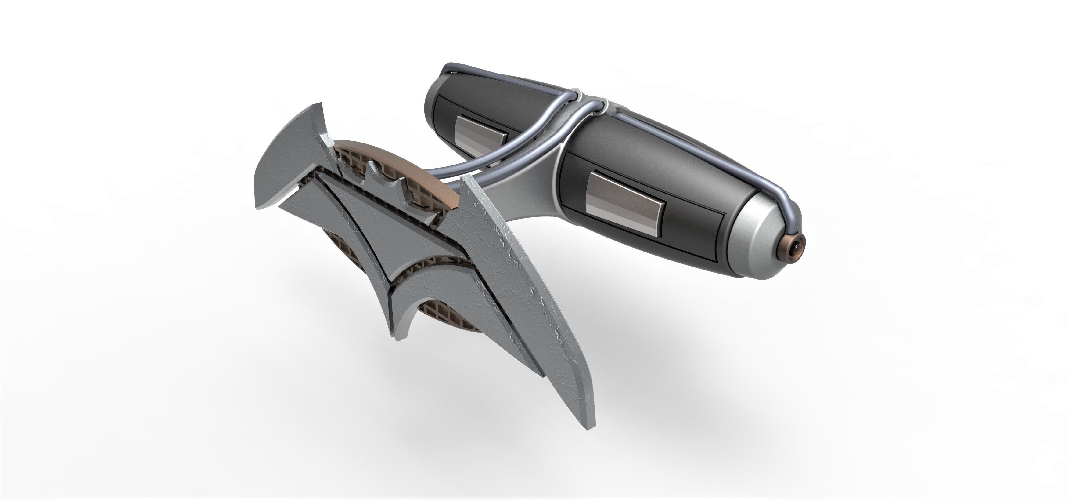 Burn mark from the game Batman Arkham Knight 3D print model_6