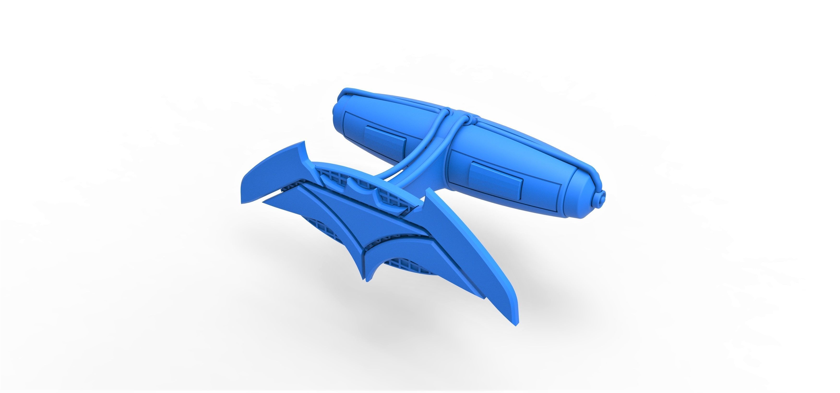 Burn mark from the game Batman Arkham Knight 3D print model_13