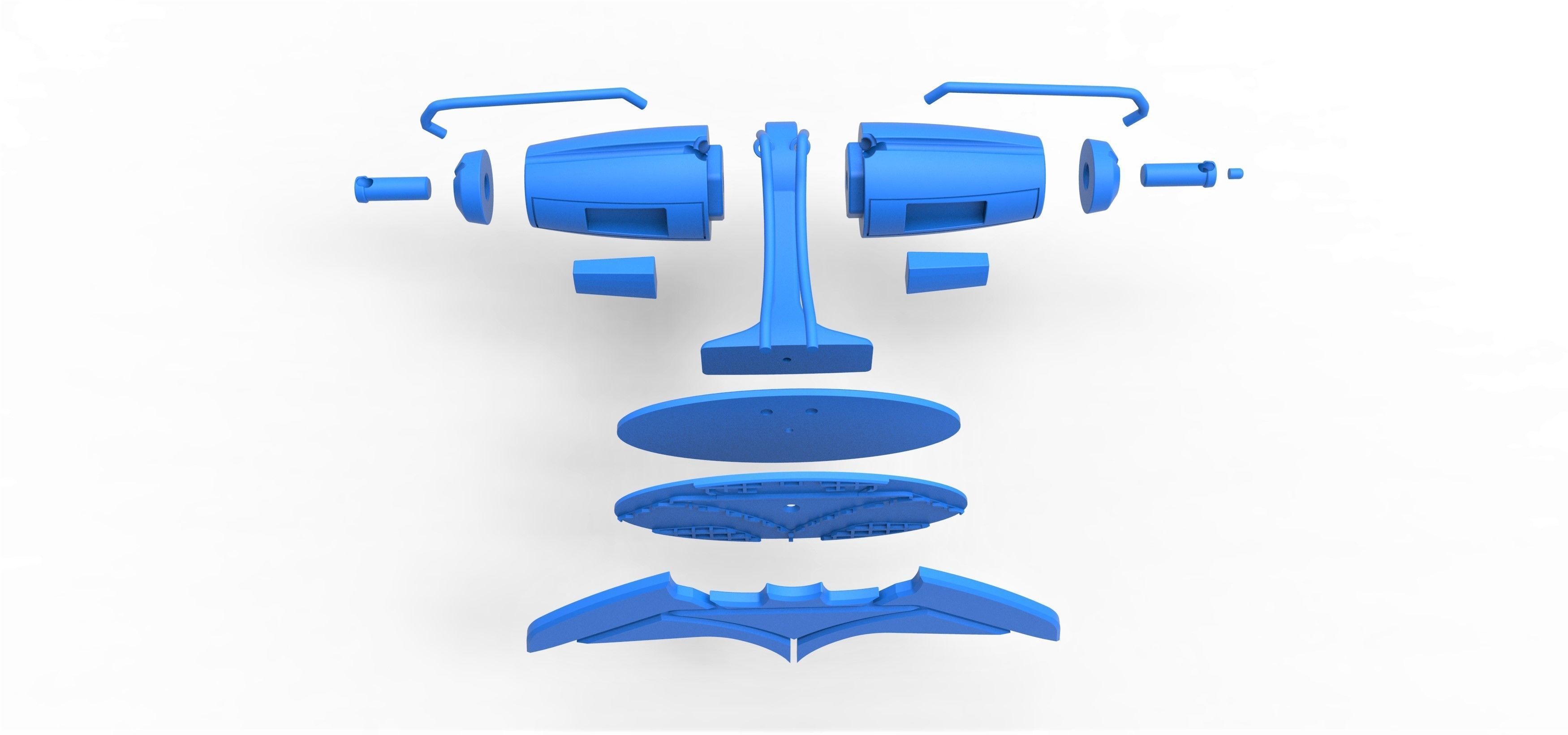 Burn mark from the game Batman Arkham Knight 3D print model_22